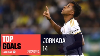 Los mejores goles de la jornada 14 en La Liga EA Sports 2023-2024 | TOP 5