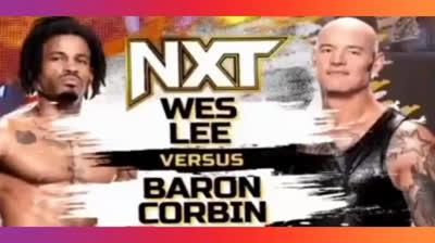 WES LEE VS BARON CORBIN - NXT 14 DE NOVIEMBRE DE 2023