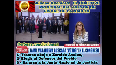 Juliana Oxenford explica claro y fuerte #peru #patriciabenavides #dinaboluarte #patriciachirinos #cesaracuña #tvbasura #corruptos