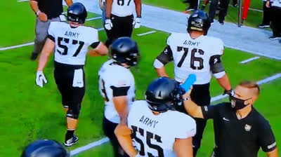 REMEMBER THE COACH DOES NOT WEAR A HELMET