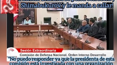 Congresista Chirinos pelea con financista de Dina Boluarte #ayacucho #patriciachirinos  #peru #lima